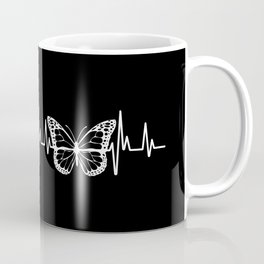 Monarch Butterfly Heartbeat, Save the Monarchs Coffee Mug