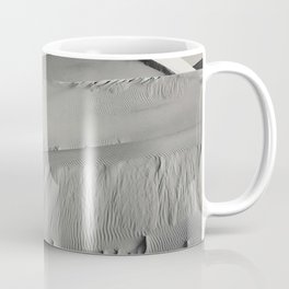Windblown Desert Dunes portrait black and white photograph / art photography by Edward Weston Coffee Mug