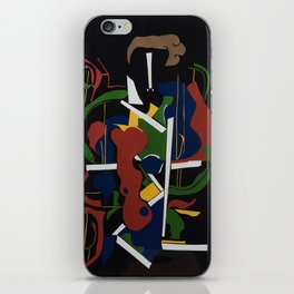 The Composer - Collage by Amnon Michaeli iPhone Skin