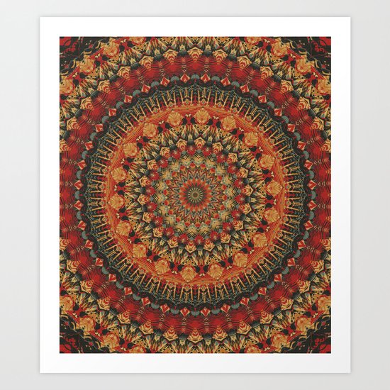 Mandala 563 Art Print