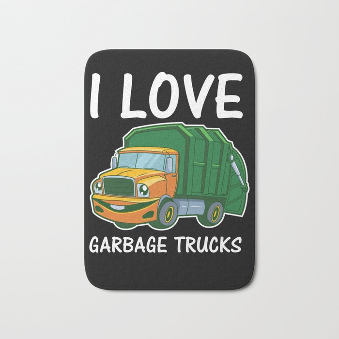 I Love Garbage Rubbish Trash Trucks Climate Earth Day Kids Eco