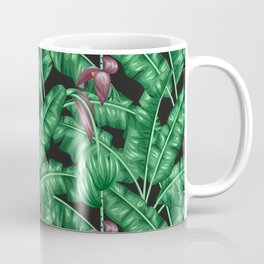 Tropical Banana Leaves Mug