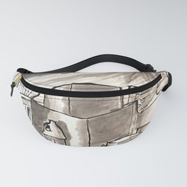 Inked Objects Fanny Pack
