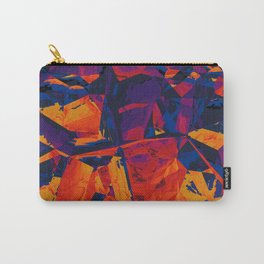 Scattered Abstract  Carry-All Pouch