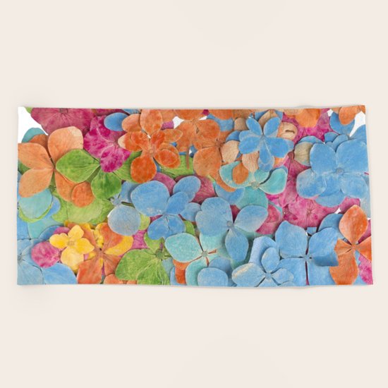 Flowers Beach Towel