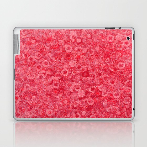 RED and PINK MASHED UP. Laptop & iPad Skin