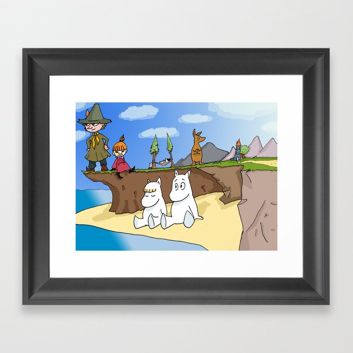 The Moomins Framed Art Print