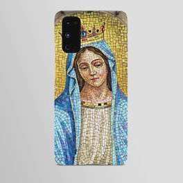 Madonna Saint Mary Mosaic Android Case