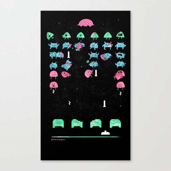 Oh, the humanity!!! Canvas Print