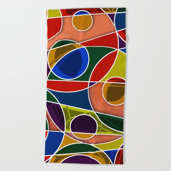 Abstract #322 Gyroscopic Beach Towel