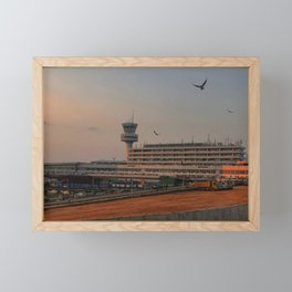 Flight: Murtala Muhammed Airport, Lagos, Nigeria Framed Mini Art Print