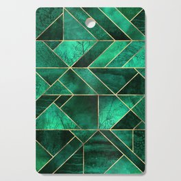 Abstract Nature - Emerald Green Cutting Board
