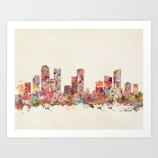 denver colorado Art Print