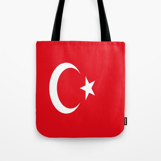 Flag of Turkey Tote Bag
