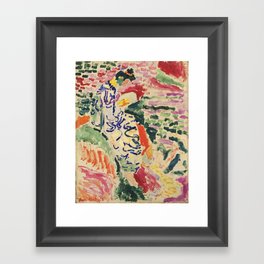 La Japonaise Woman beside the Water by Henri Matisse Framed Art Print