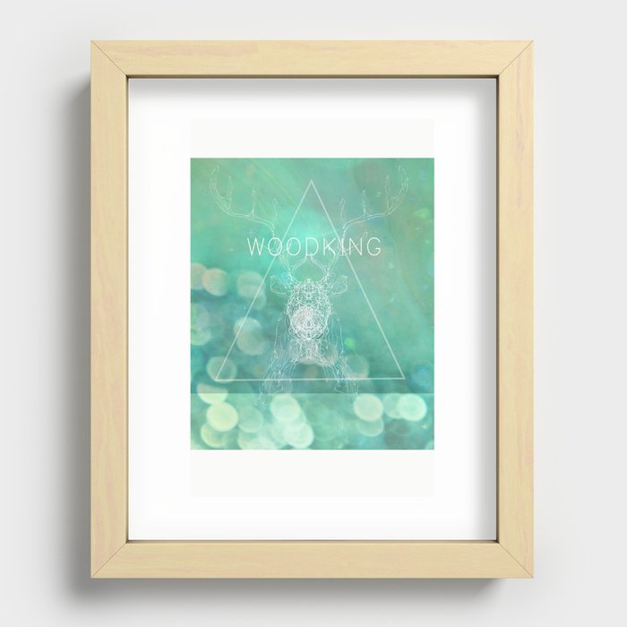WOODKING Recessed Framed Print