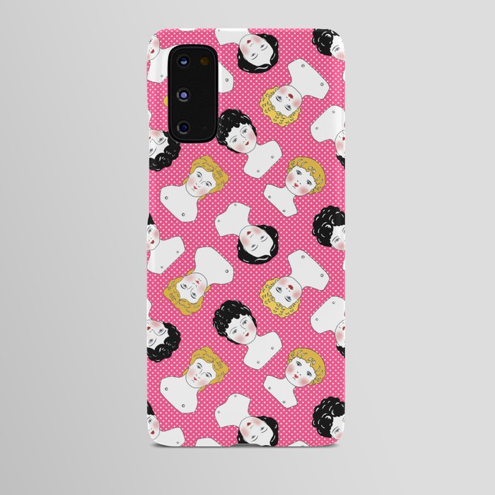 Antique Dolls - Hot Pink Android Case