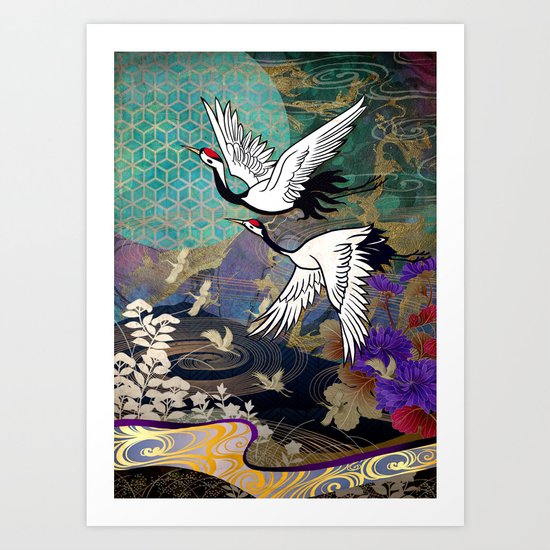 Nature abstract Art Print