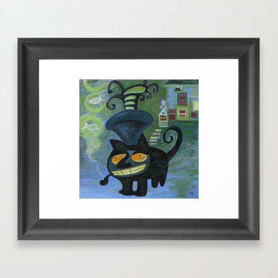 pipe dreamer Framed Art Print