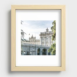 Spain Photography - Royal Palace Of Madrid Recessed Framed Print