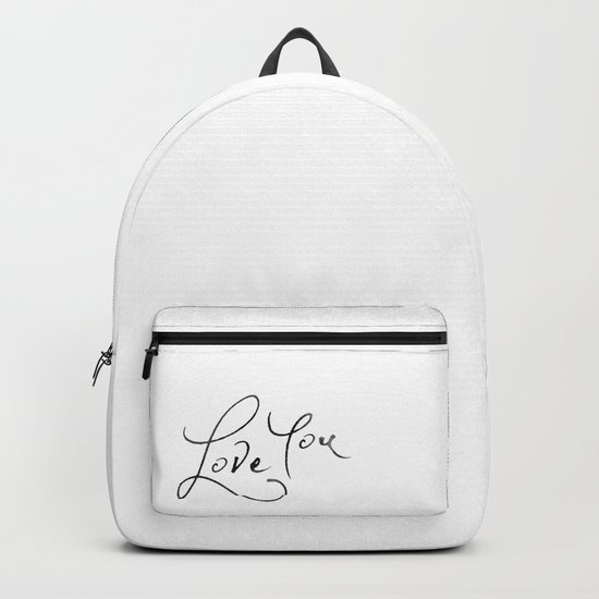 Love You Backpack