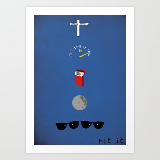 Blues Brothers - 106 Miles Art Print