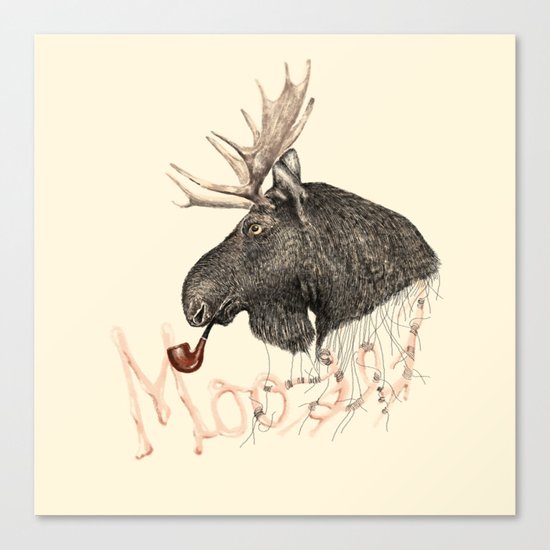 moose Canvas Print