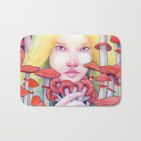 Keeper of the Scarlet Garden Bath Mat