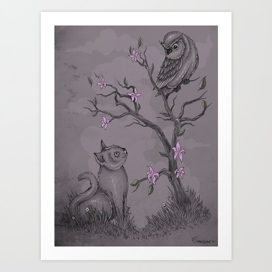 Be near me Art Print