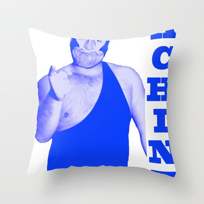 Memphis Wrestler Dream Machine Throw Pillow