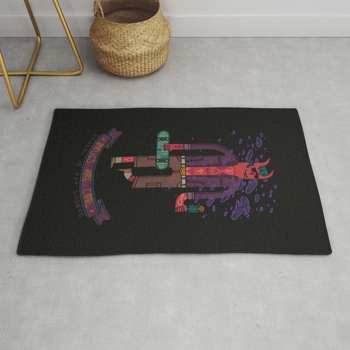 The Coolest Guy Rug By Hector Mansilla, Cool Rugs For Guys