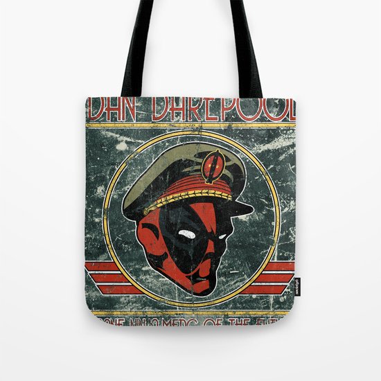 Dan Darepool: Insane Ninja-Merc of the Future Tote Bag