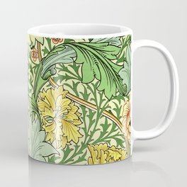 Art Nouveau Verdant Green Foliage  Coffee Mug