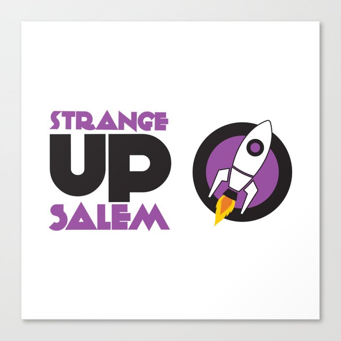 Strange Up Salem Logo Canvas Print