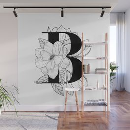 Letter B Wall Murals For Any Decor Style Society6