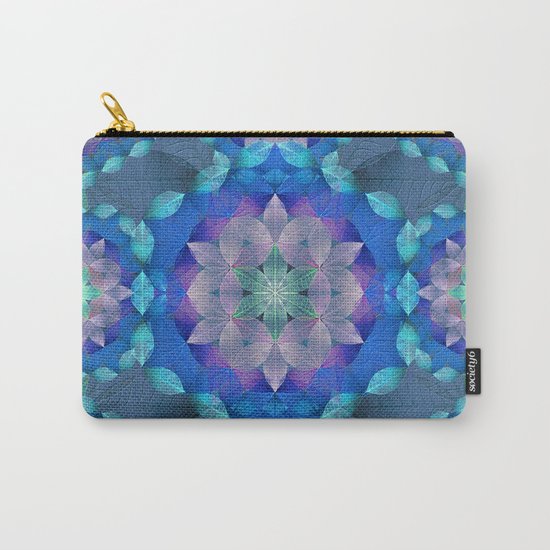 The Flower of Life - Leaf Pattern 2 Carry-All Pouch