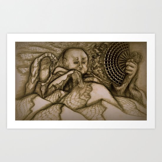 Erosion (Color Variant) Art Print