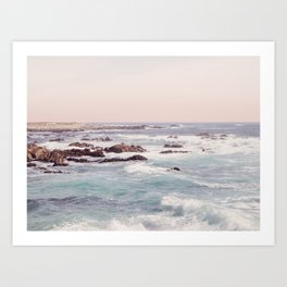 California Coast Sunset - Ocean, Nature and Landscape Photography Art Print