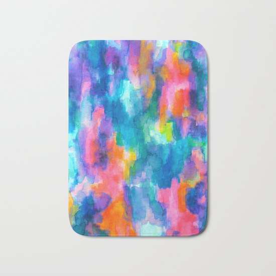 Paradise (Blue) Bath Mat