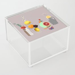 Still Life // Fruits & Flowers Acrylic Box