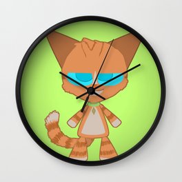 Dave Cat Wall Clock
