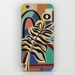 Colorful tropical vibe iPhone Skin