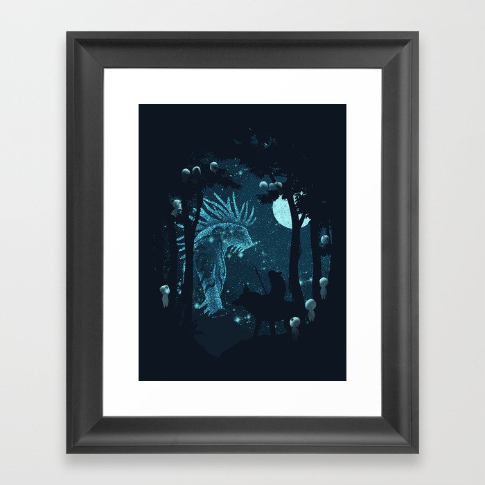 Forest Spirit Framed Art Print