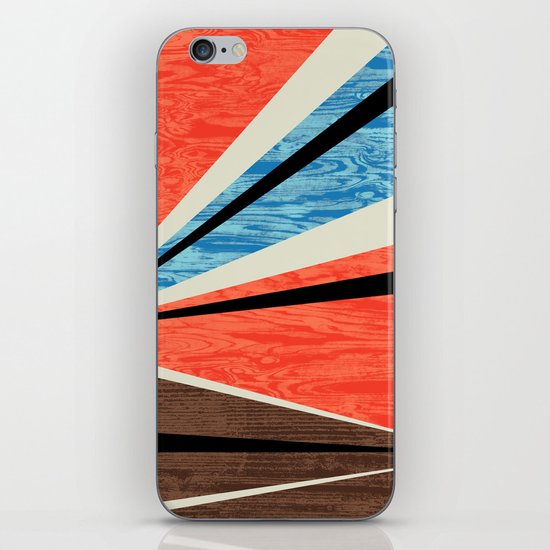 Graphic Woodgrain iPhone & iPod Skin