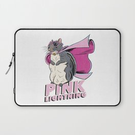 Little Thumbelina Girl: Pink Lightning Ready for Adventure! Laptop Sleeve