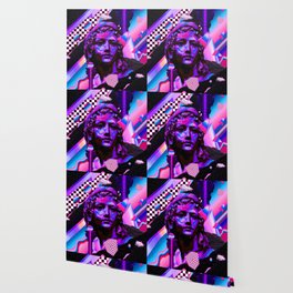 Retro Futurism Wallpaper For Any Decor Style Society6