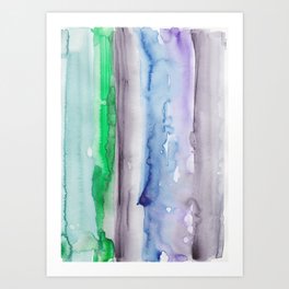 4 | 190907 | Watercolor Abstract Painting Art Print