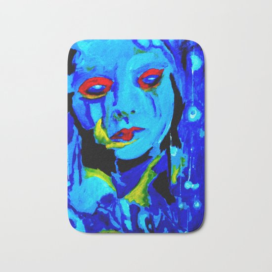 Blue Moon Bath Mat