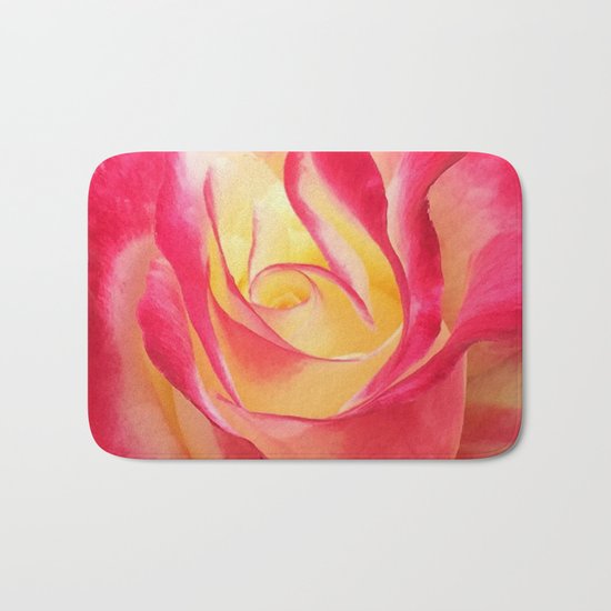 Summer Rose Untouched Bath Mat