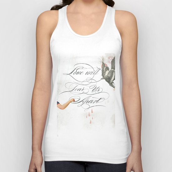 L.W.T.U.A (Love will tear us apart) Unisex Tank Top